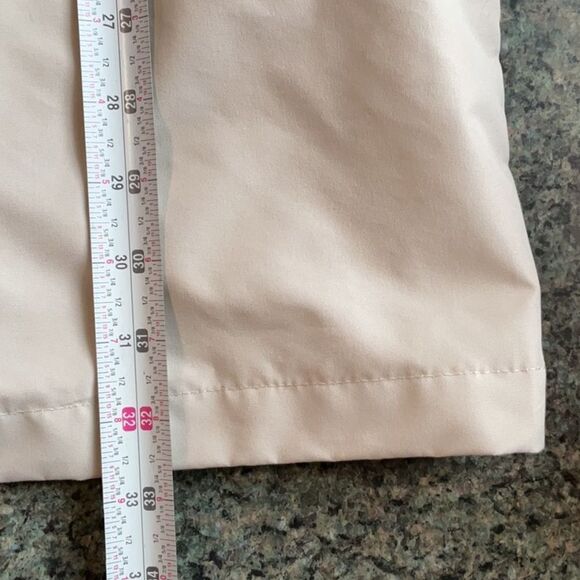 Blair Light Tan Cream Colored Coat Women XL Jacket Button Closure Polyester - Picture 7 of 7